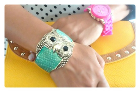 1007-1 High End Owl Bracelet