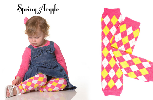 1050-5  Leg/Arm Warmer - Spring Argyle